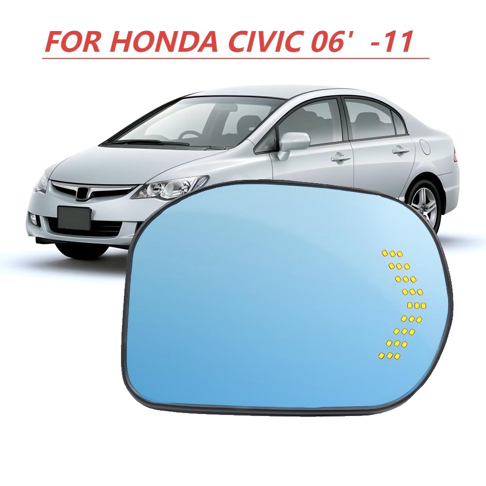 Anti Glare Car Rearview Mirror Film - Lusterko boczne z fabrycznym światłem kierunkowskazu,