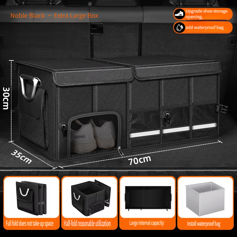 Car Trunk Organizer Foldable Storage Box - Wodoodporna składana torba do przechowywania o