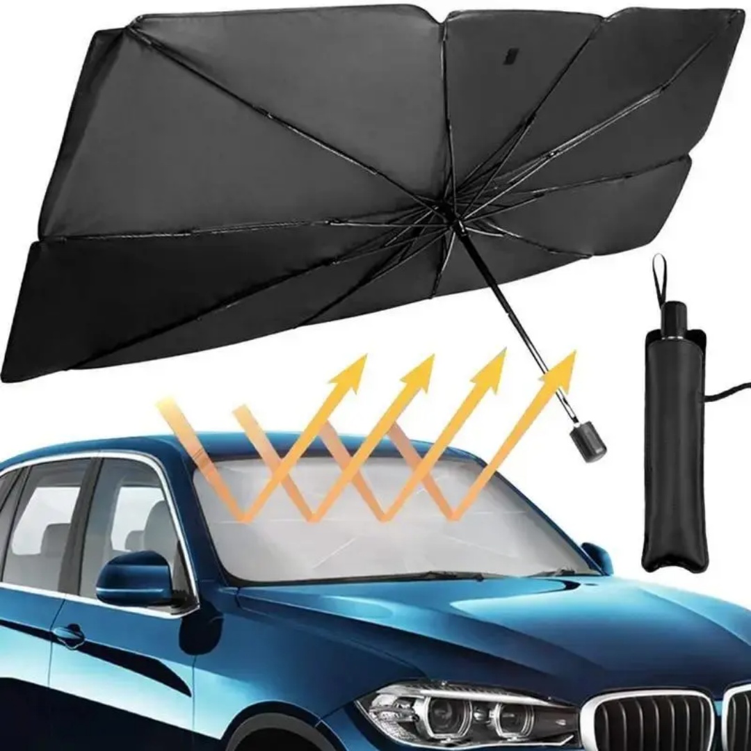 Parasolka przeciwsłoneczna na  – Car Sunshade Windshield Umbrella Foldable recenzja i cena