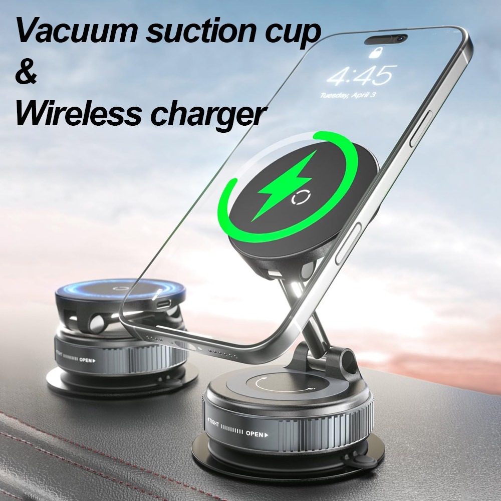Magnetyczny uchwyt samochodowy – Wireless Car Charger Mount Fast Charging recenzja i cena
