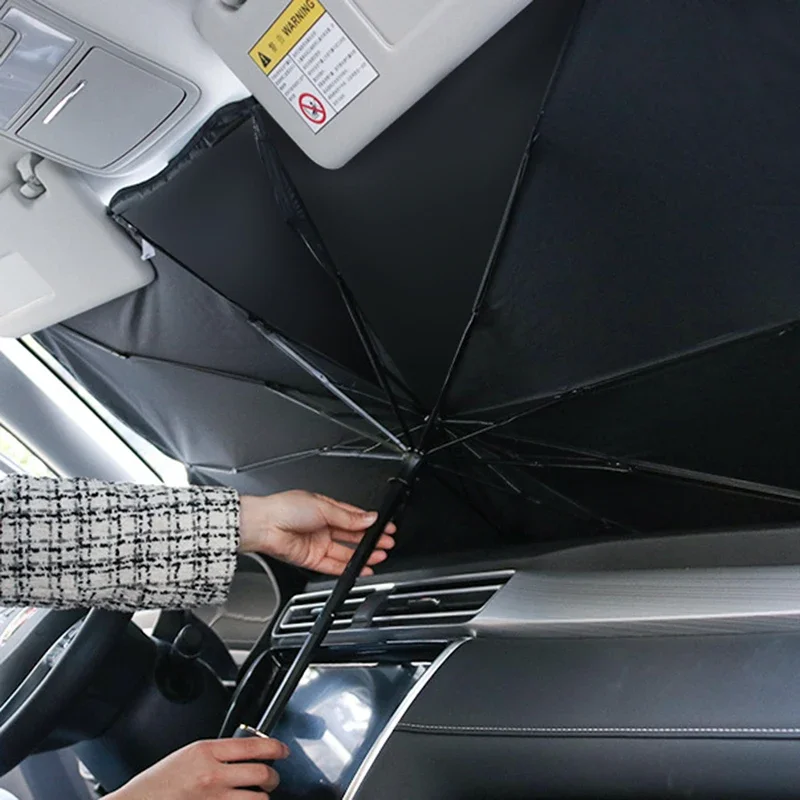 Składane osłony przeciwsłonecz – Car Sunshade Windshield Umbrella Foldable recenzja i cena