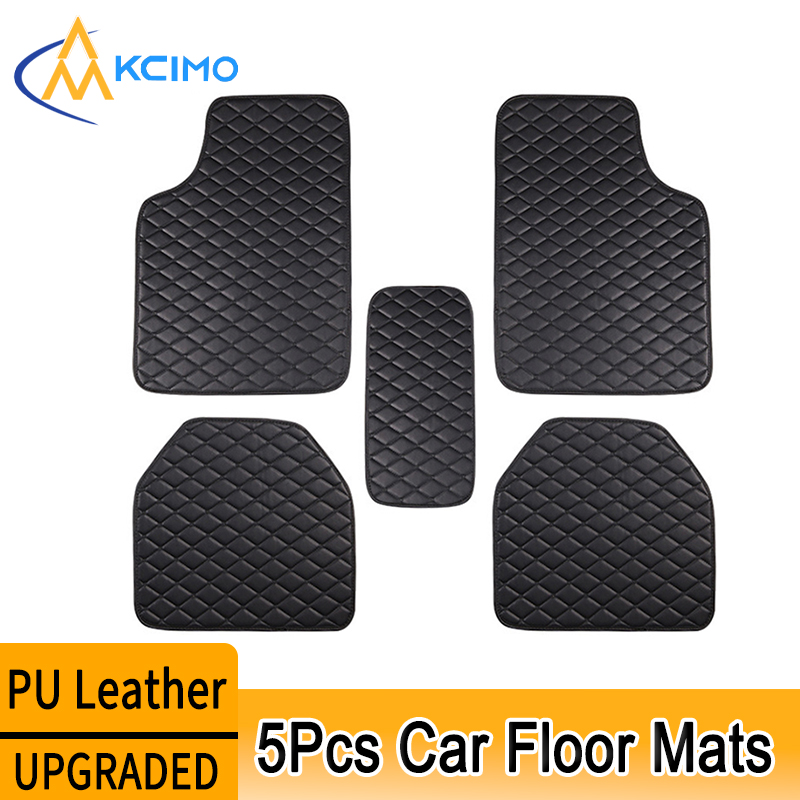 Kcimo 5 szt. Dywaniki samochod – Car Floor Mats Universal Waterproof Leather recenzja i cena
