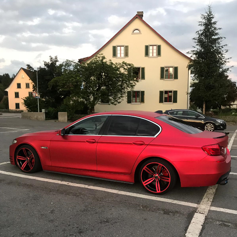 Czerwona kuta karbonowa matowa – Anti Glare Car Rearview Mirror Film recenzja i cena