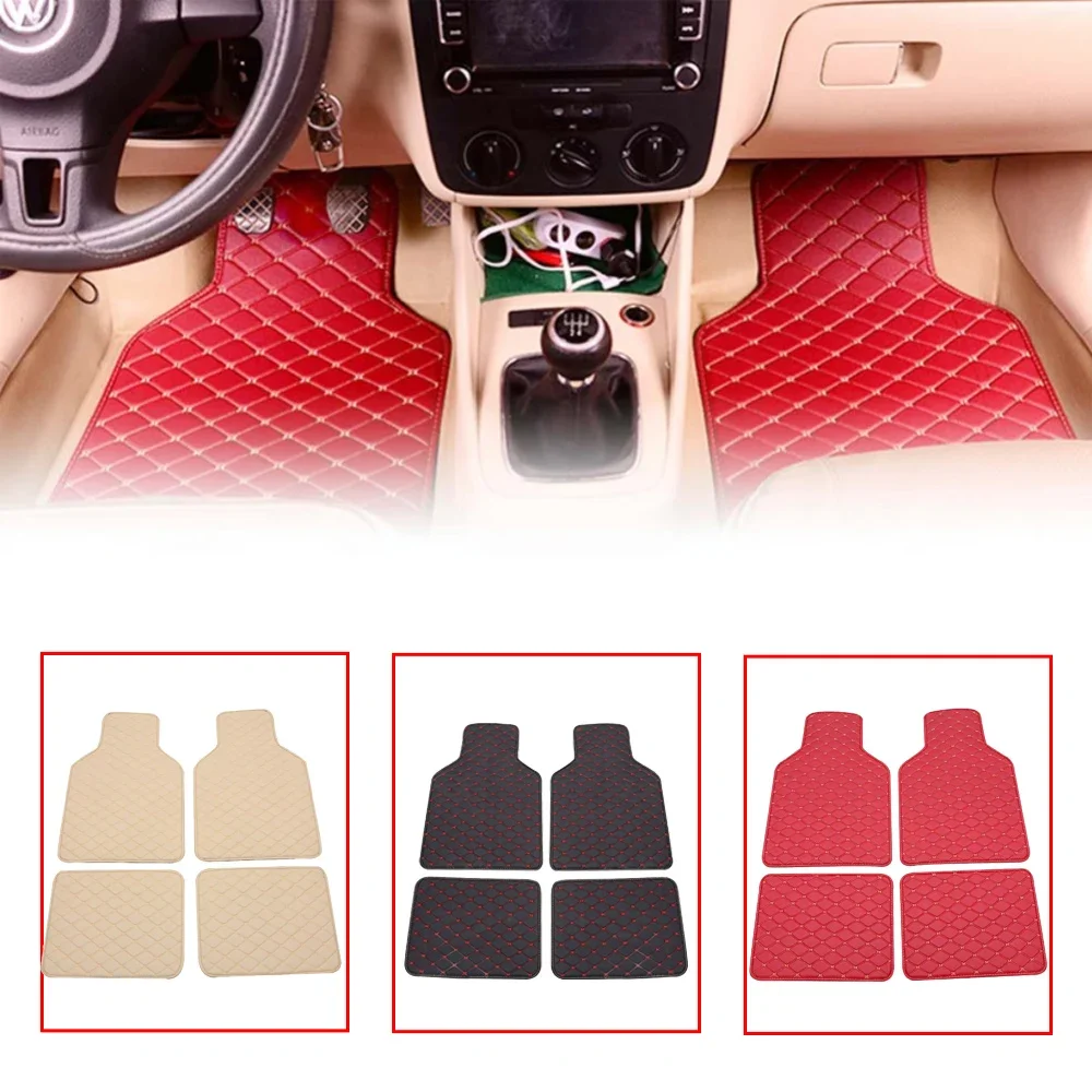 Mata podłogowa do samochodu 4- – Car Floor Mats Universal Waterproof Leather recenzja i cena
